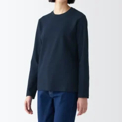 Women's Interlock Crew Neck Long Sleeve T-Shirt