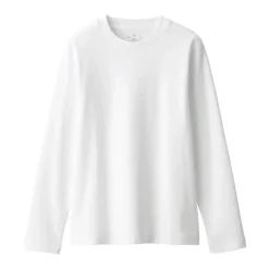 Women's Interlock Knit Crew Neck Long Sleeve T-Shirt