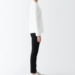 Women's Interlock Knit Crew Neck Long Sleeve T-Shirt