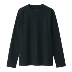 Women's Interlock Knit Crew Neck Long Sleeve T-Shirt