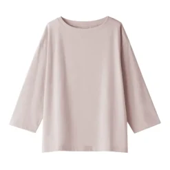Women's Jersey Boat Neck 3/4 Sleeve T-Shirt