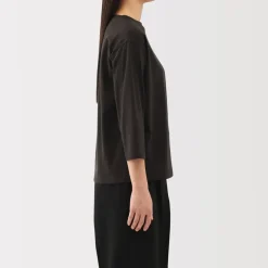 Women's Jersey Boat Neck 3/4 Sleeve T-Shirt