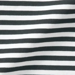 Women's Jersey Crew Neck Long Sleeve Striped T-Shirt