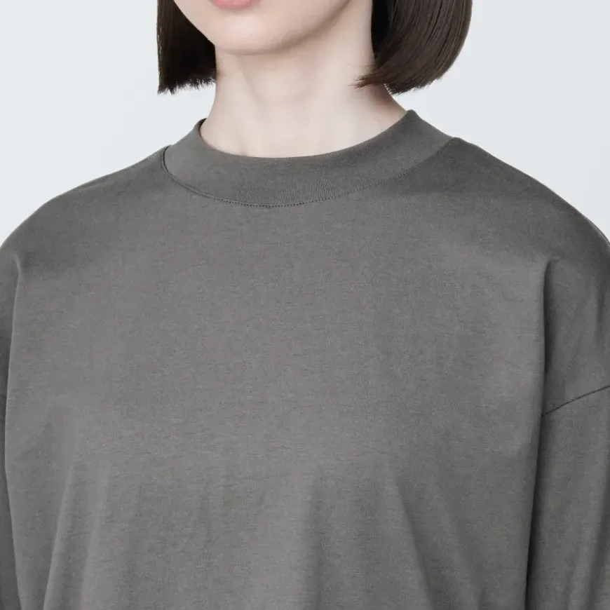 Women's Jersey Crew Neck Long Sleeve T-Shirt