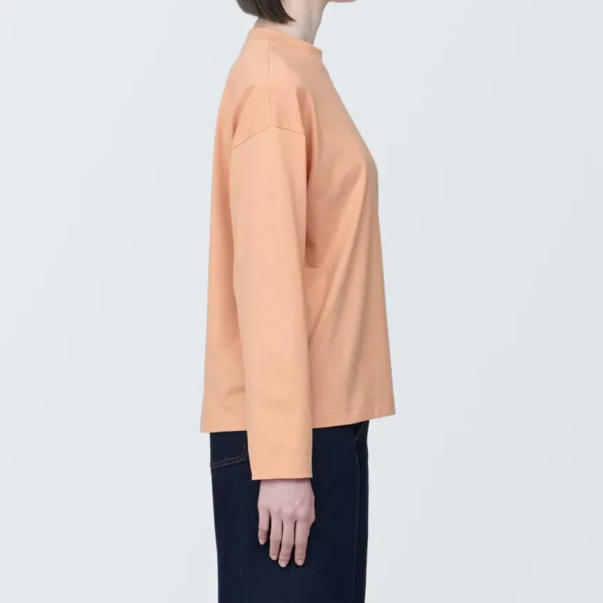 Women's Jersey Crew Neck Long Sleeve T-Shirt