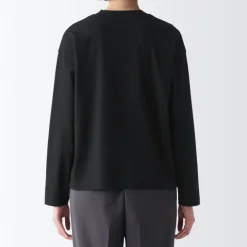 Women's Jersey Crew Neck Long Sleeve T-Shirt