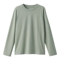 Women's Jersey Crew Neck Long Sleeve T-Shirt