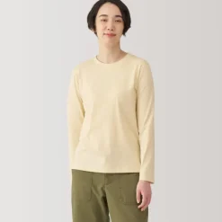 Women's Jersey Crew Neck Long Sleeve T-Shirt