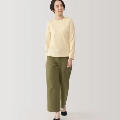 Women's Jersey Crew Neck Long Sleeve T-Shirt