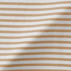 Women's Jersey Crew Neck Short Sleeve Striped T-Shirt
