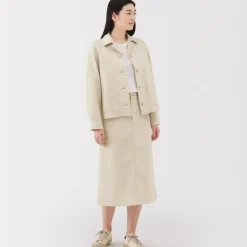 Women's Kapok Blend A-Line Skirt