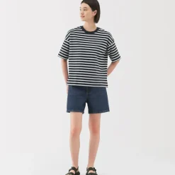 Women's Kapok Blend Denim Shorts