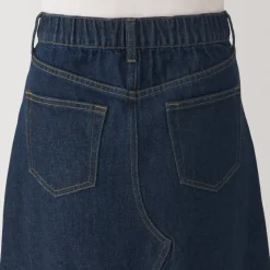 Women's Kapok Blend Denim A-Line Skirt
