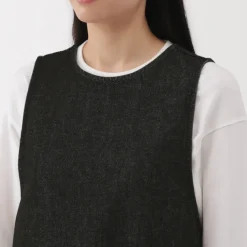 Women's Kapok Blend Denim Jumper Dress