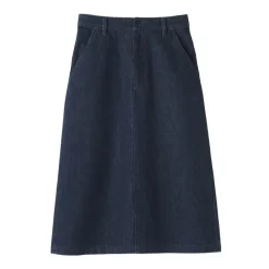 Women's Kapok Blend Denim A-Line Skirt