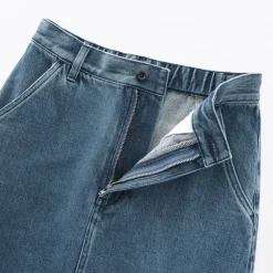Women's Kapok Blend Denim A-Line Skirt
