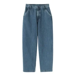 Women's Kapok Blend Denim Wide Tapered Pants