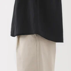 Women's Kapok Blend Double Gauze Long Sleeve Blouse