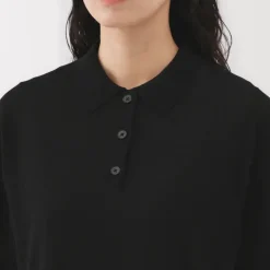 Women's Light Knit Short Sleeve Polo Jumper