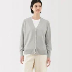 Women's Light Knit V-Neck Cardigan