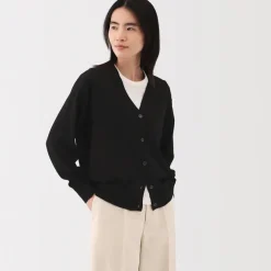 Women's Light Knit V-Neck Cardigan