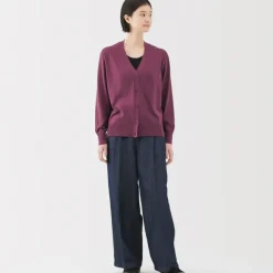 Women's Light Knit V-Neck Cardigan