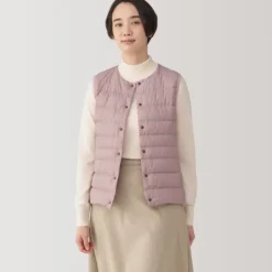 Women's Lightweight Down Collarless Vest