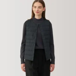 Women's Lightweight Down Collarless Vest