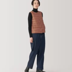 Women's Lightweight Down Collarless Vest