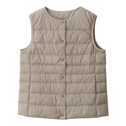 Women's Lightweight Down Collarless Vest