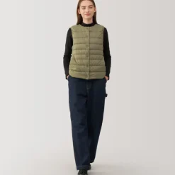 Women's Lightweight Down Collarless Vest