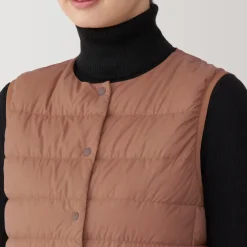 Women's Lightweight Down Collarless Vest