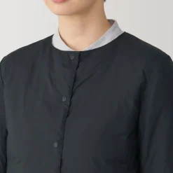 Women's Lightweight Down Collarless Jacket