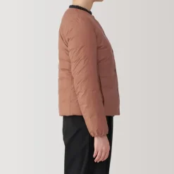 Women's Lightweight Down Collarless Jacket