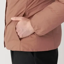 Women's Lightweight Down Collarless Jacket
