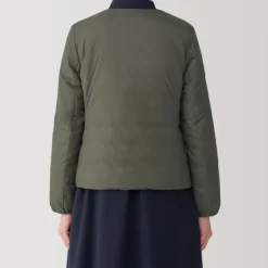 Women's Lightweight Down Collarless Jacket