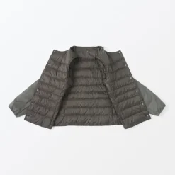 Women's Lightweight Down Collarless Jacket