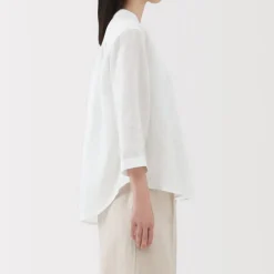 Women's Linen 3/4 Sleeve Blouse
