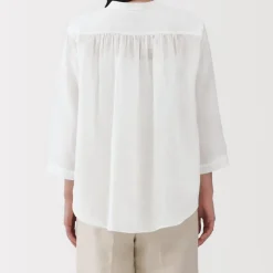 Women's Linen 3/4 Sleeve Blouse