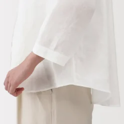 Women's Linen 3/4 Sleeve Blouse