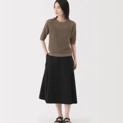 Women's Linen Blend Half Sleeve Sweater