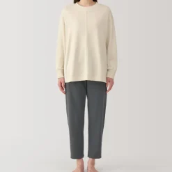 Women's Loose-Twist Sweatshirt Loungewear Set
