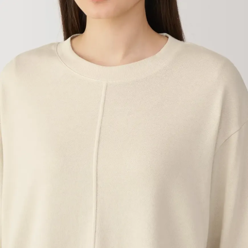 Women's Loose-Twist Sweatshirt Loungewear Set