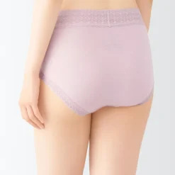Women's Lyocell High-Rise Shorts with Lace