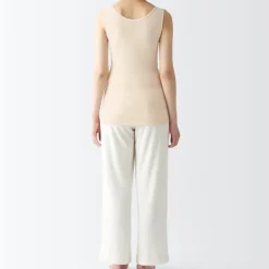 Women's Moisture Wicking Cotton Tank Top with Sweat Pads