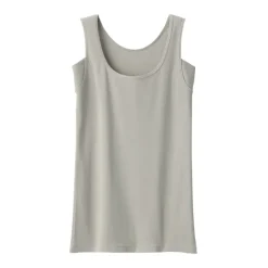 Women's Moisture Wicking Cotton Tank Top with Sweat Pads