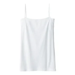 Women's Moisture Wicking Cotton Camisole with Sweat Pads