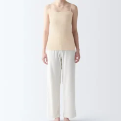 Women's Moisture Wicking Cotton Camisole with Sweat Pads