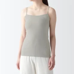 Women's Moisture Wicking Cotton Camisole with Sweat Pads