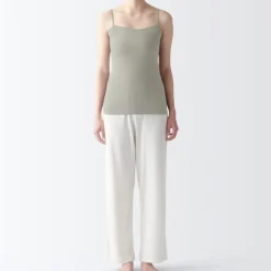 Women's Moisture Wicking Cotton Camisole with Sweat Pads